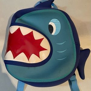 GUC NOHOO Kids Shark Toddler Neoprene Mini Backpack